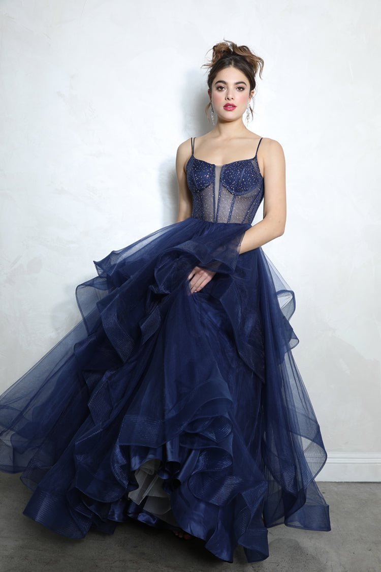 DARELLA Romantic Tulle Layered Prom & Formal Dress in Australia | One Honey Boutique