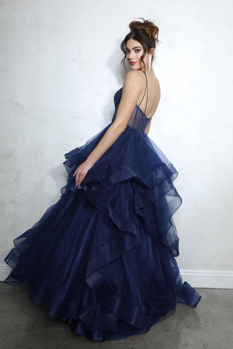 DARELLA Romantic Tulle Layered Prom & Formal Dress in Australia | One Honey Boutique