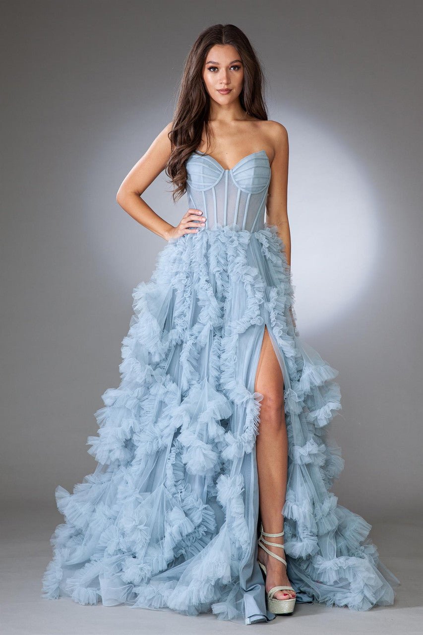 ROCHELLE Sweetheat Strapless Romantic Ball Gown in Australia | One Honey Boutique