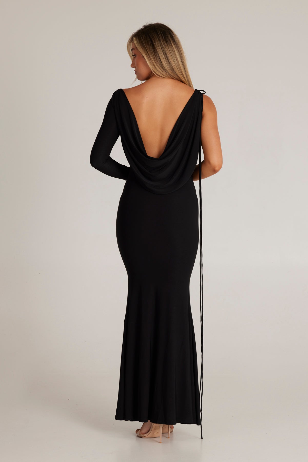 MÉLANI The Label EMILIA Reversible One Sleeve Dress