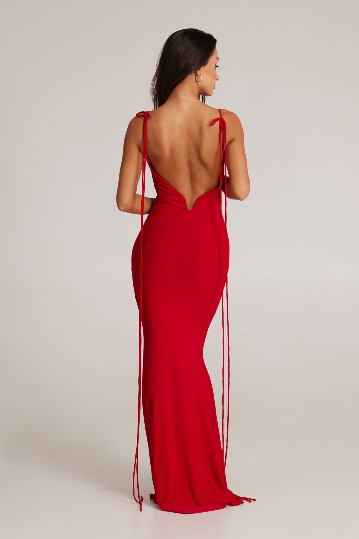MÉLANI The Label ANTONIA Low Back Midi Dress