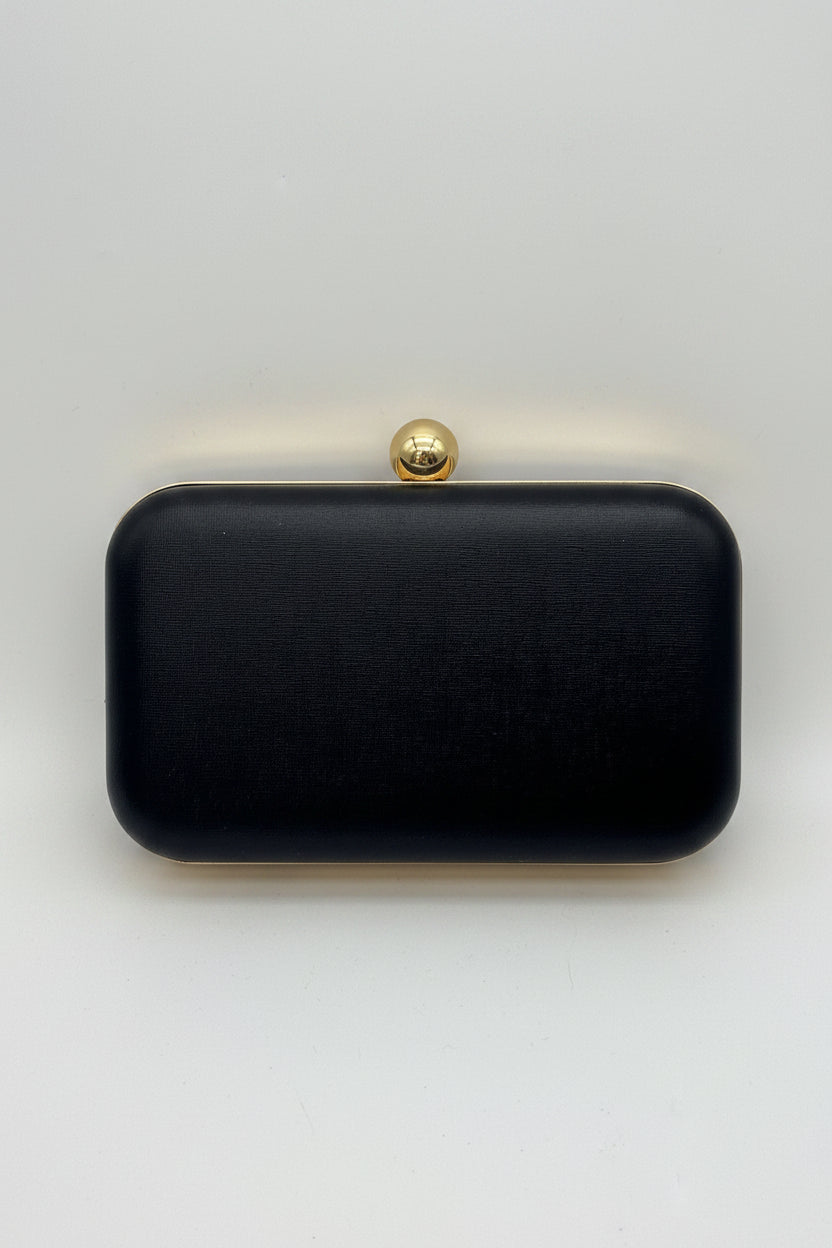Honey Couture ELARA Classic Hard Case Clutch Bag