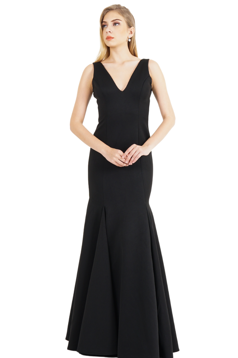 Pia Gladys Perey HOLLY Silk Jersey Mermaid Bridesmaid Dress