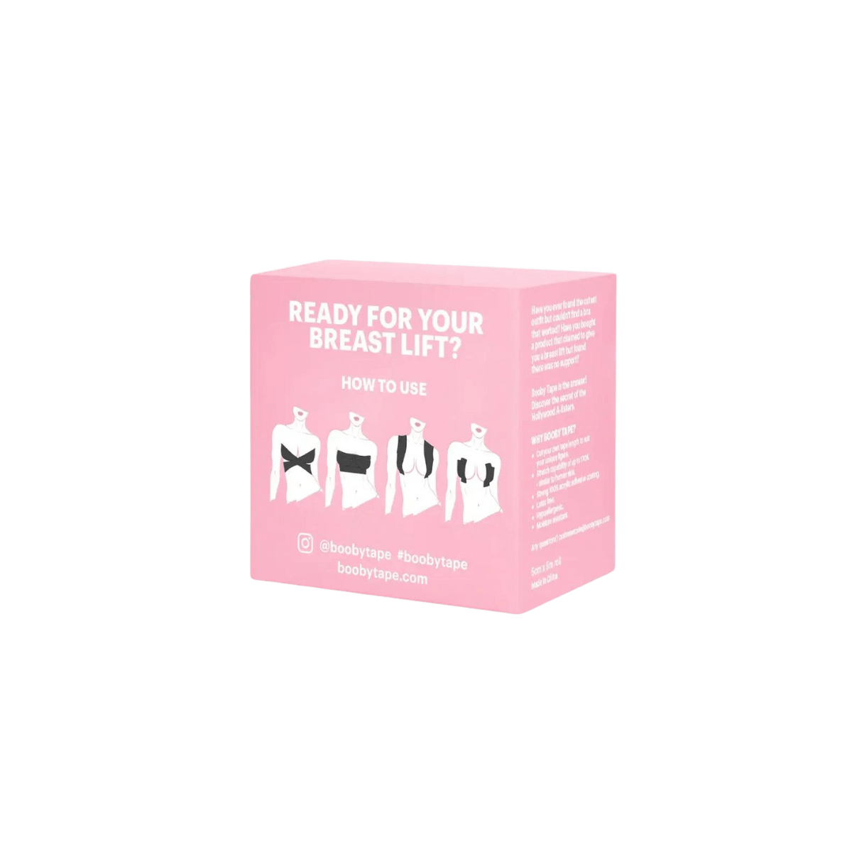 Booby Tape Nude Invisible Breast Lift Adhesive in Australia | One Honey Boutique