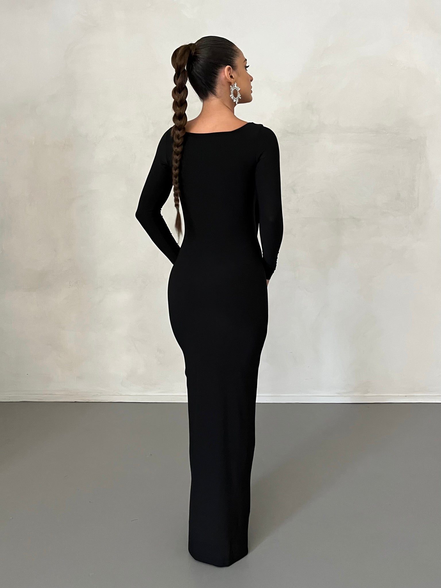 MÉLANI The Label AMARI Reversible Long Sleeve Dress