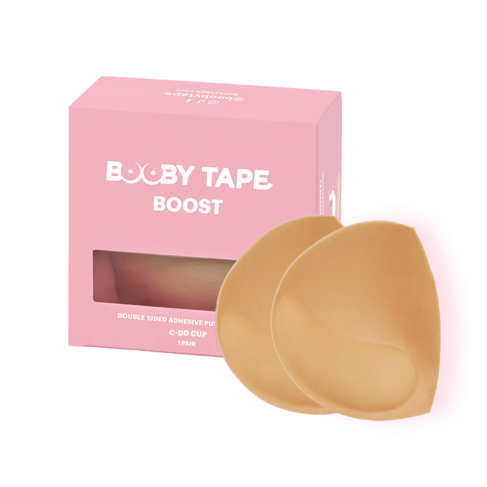 Booby Tape Boost Silicone Inserts for Natural Cleavage Lift – Reusable Pair in Australia | One Honey Boutique