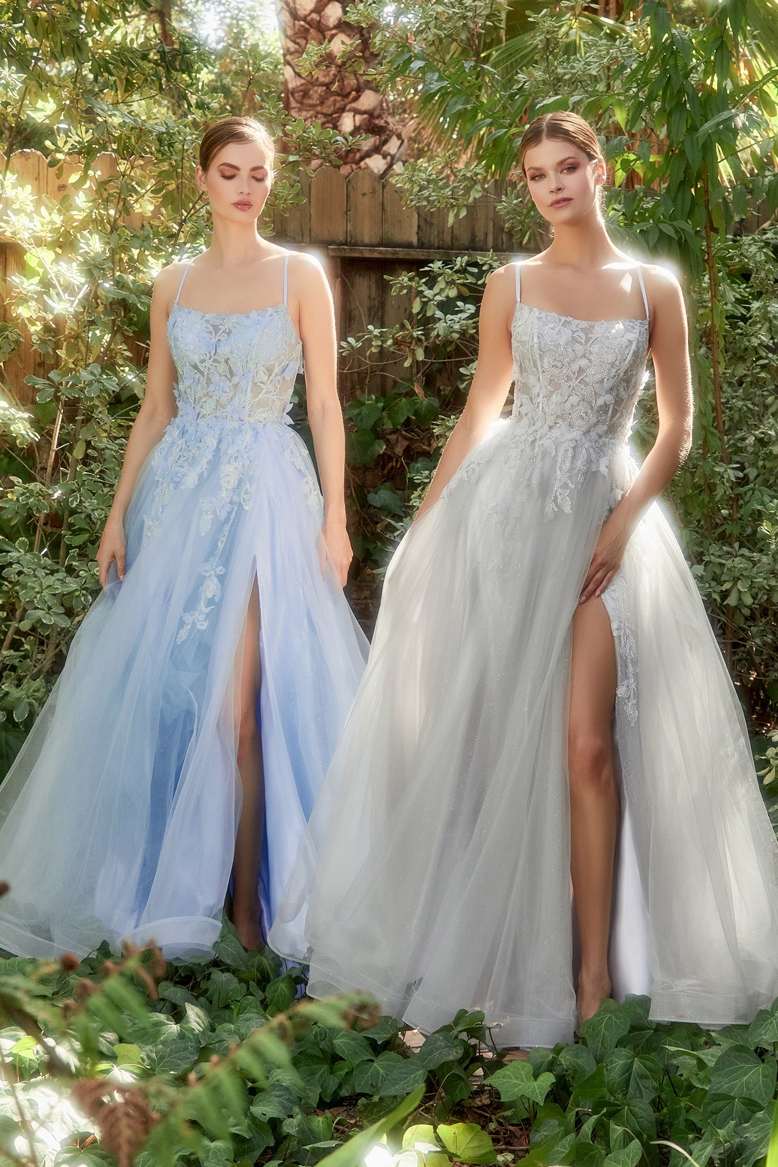 REYA Tulle Corset A-Line Dress with lace appliques and butterflies, school formal gown, Brisbane to Gold Coast, Australia
