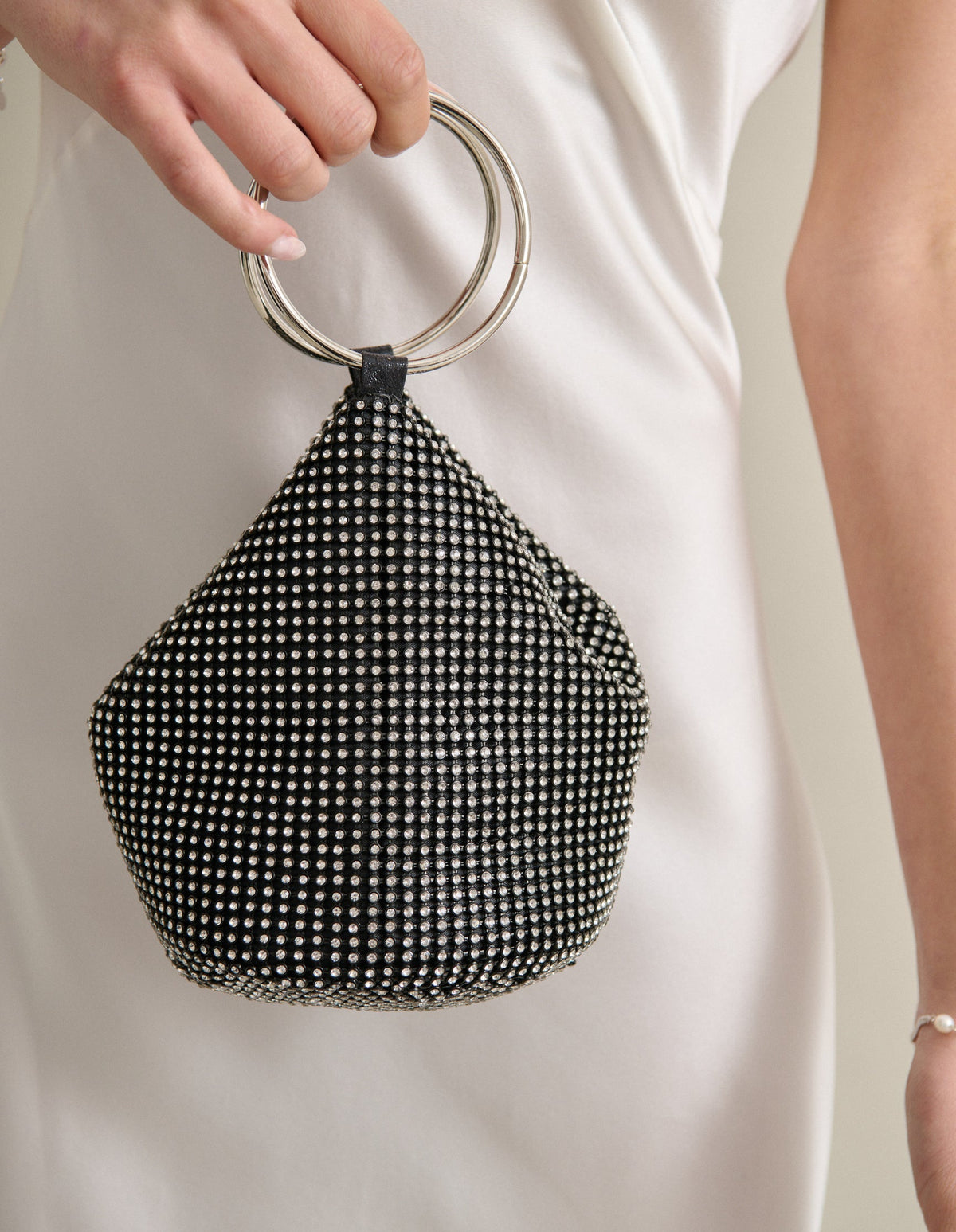 Lustre & Sage JADA Chainmail Evening Bag