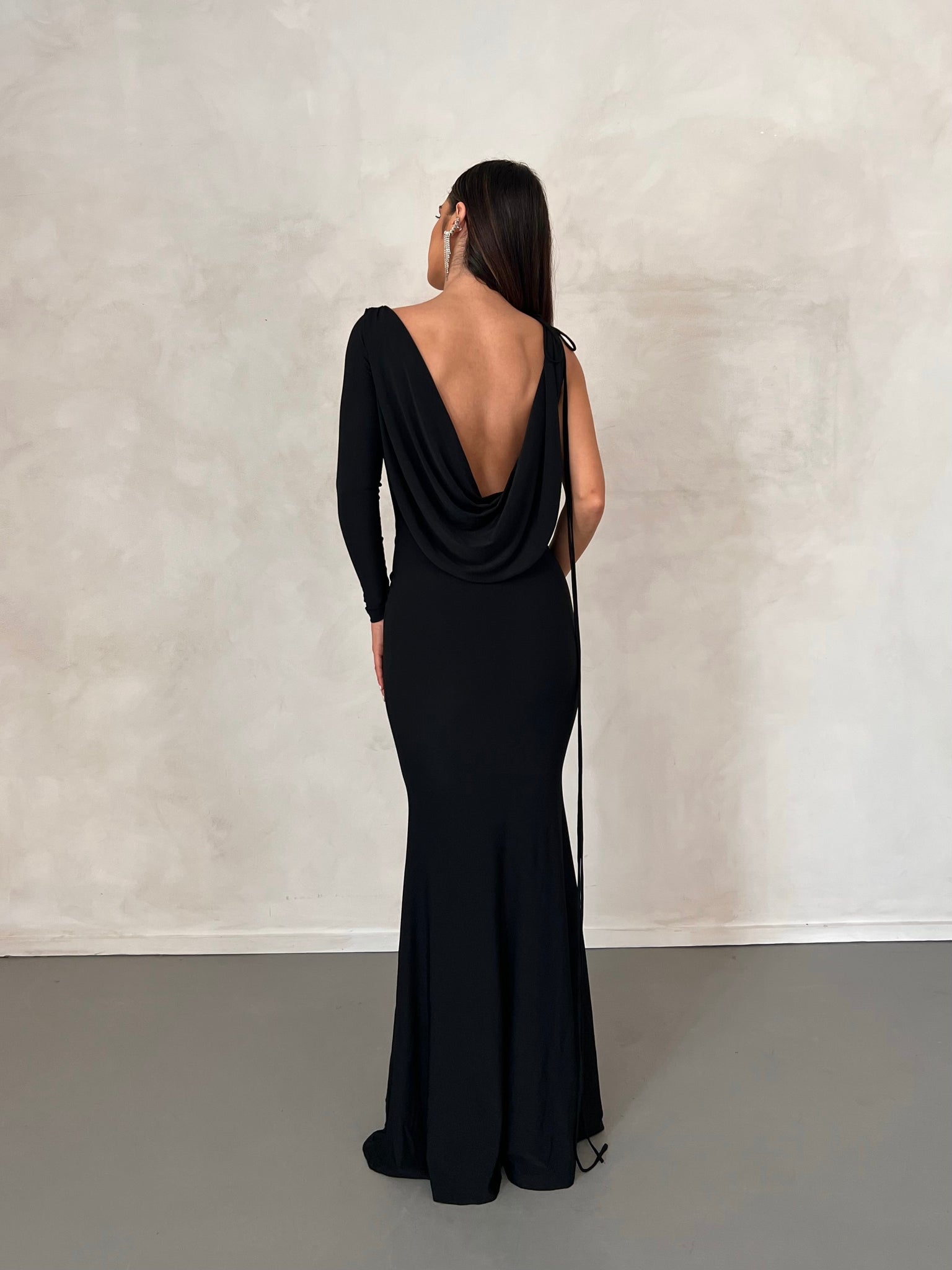 MÉLANI The Label EMILIA Reversible One Sleeve Dress