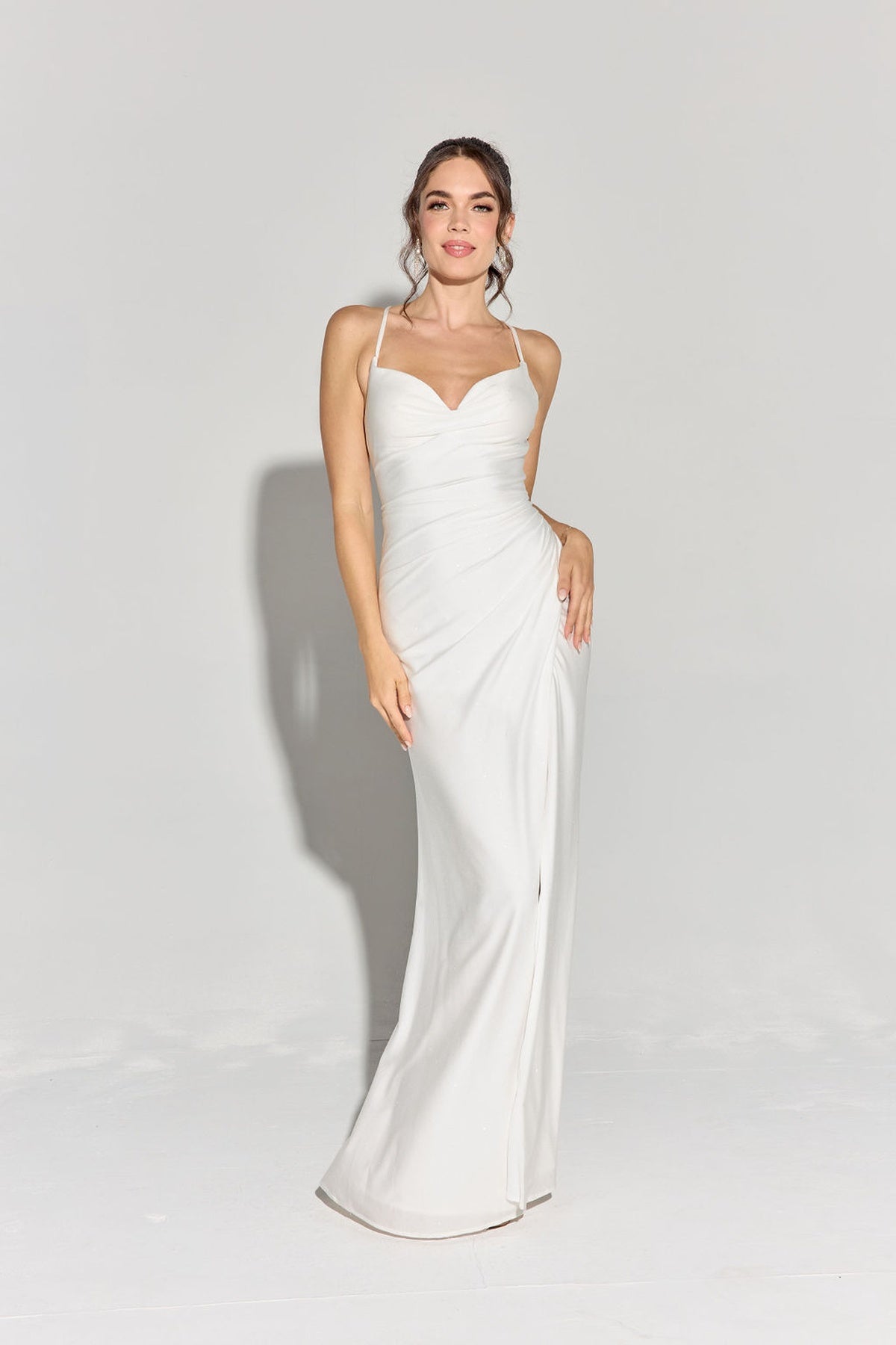 MARELLA Glitter Shimmer Corset Prom & Formal Dress
