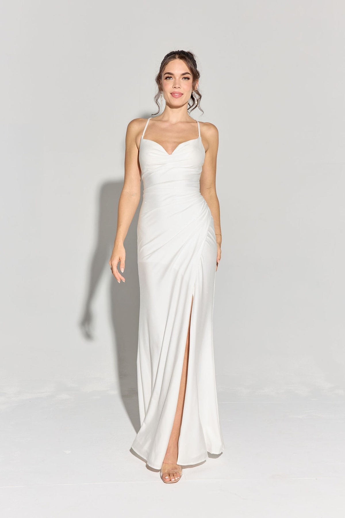 MARELLA Glitter Shimmer Corset Prom & Formal Dress