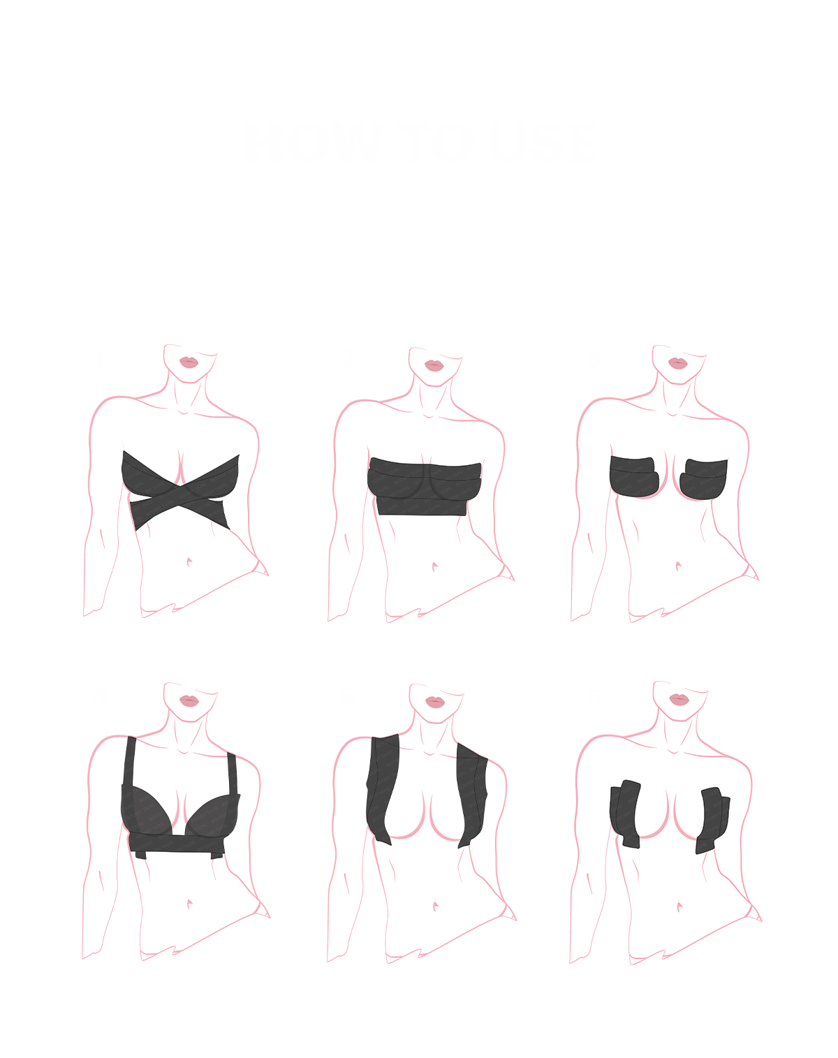 Booby Tape Nude Invisible Breast Lift Adhesive in Australia | One Honey Boutique