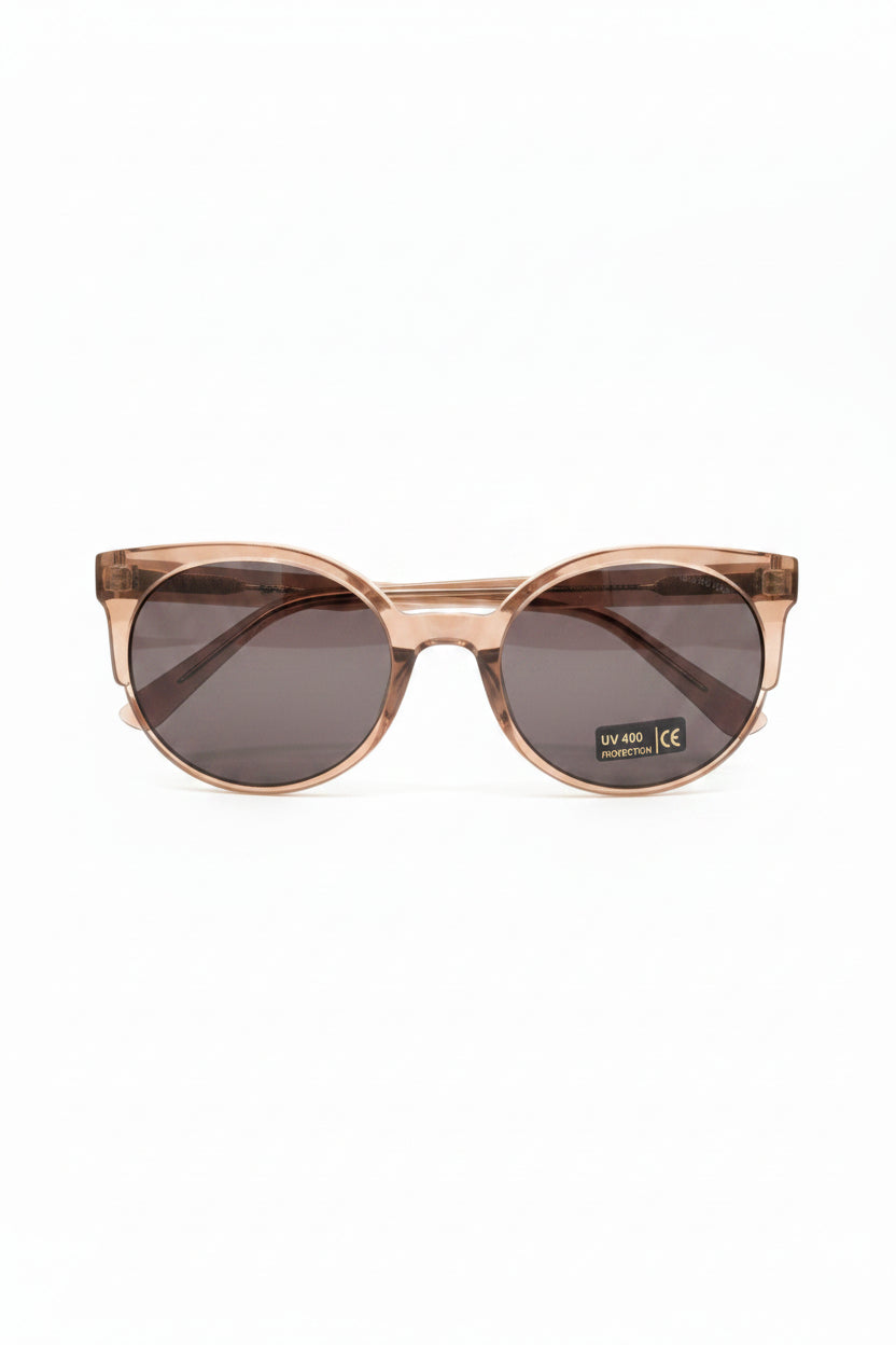 SIELIA Oversized Round Cat Eye Fashion Sunglasses
