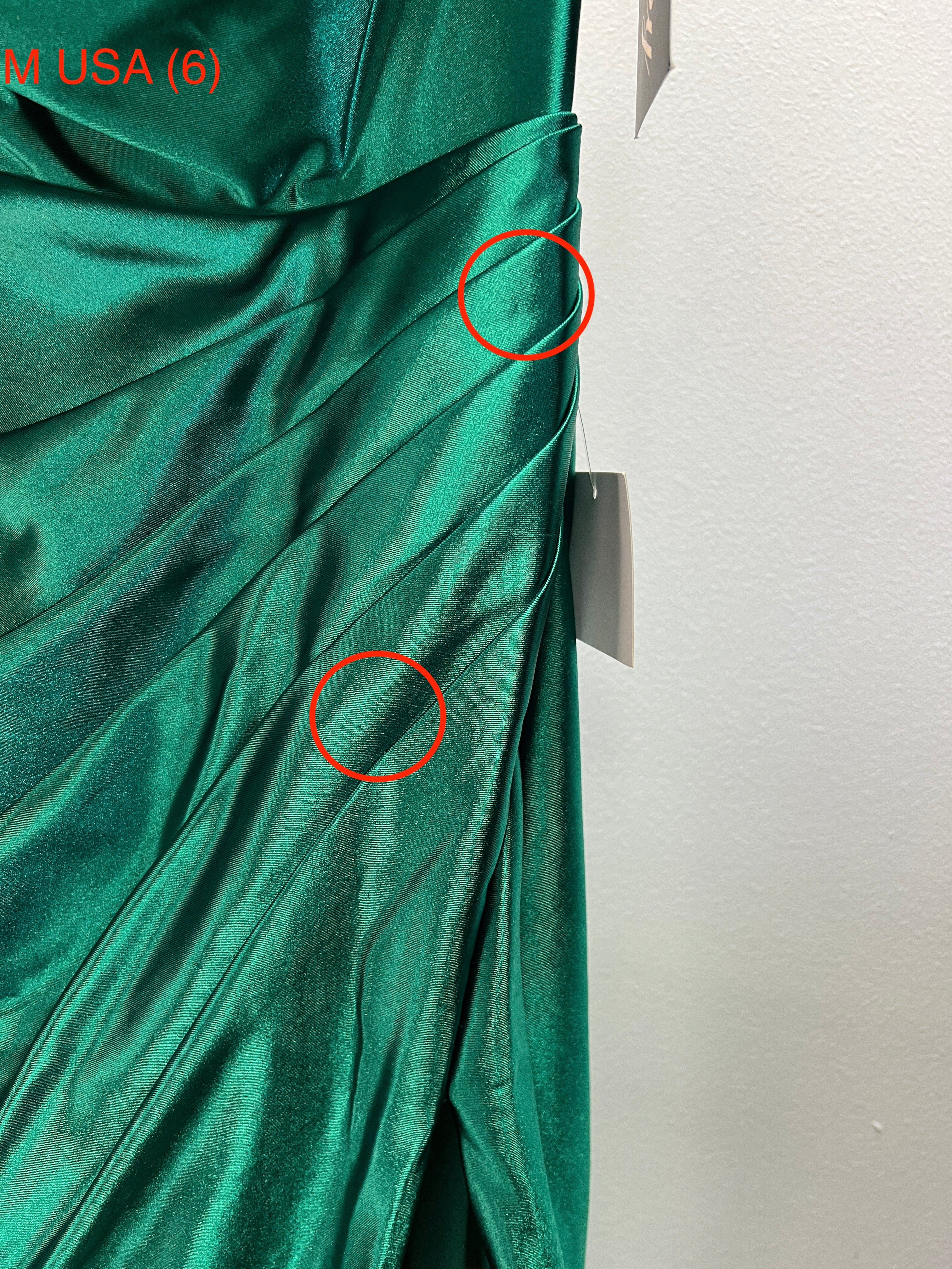 SHARYN Emerald Green Silky Corset Bustier Strapless Mermaid Dress by Honey Couture, affordable Australian designer prom and evening gown.