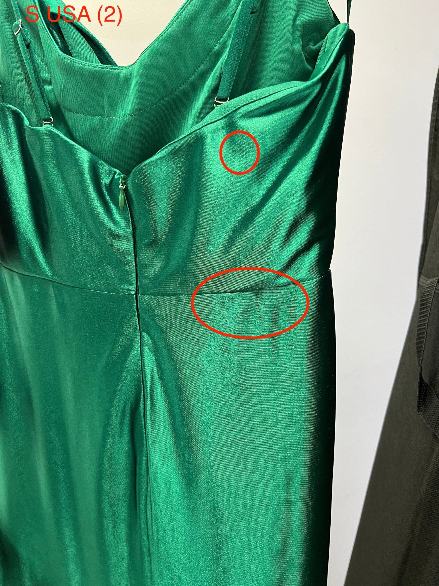 Honey Couture SHARYN Emerald Green Silky Corset Bustier Strapless Mermaid Formal Dress (RED TAG FINAL SALE) in Australia | One Honey Boutique