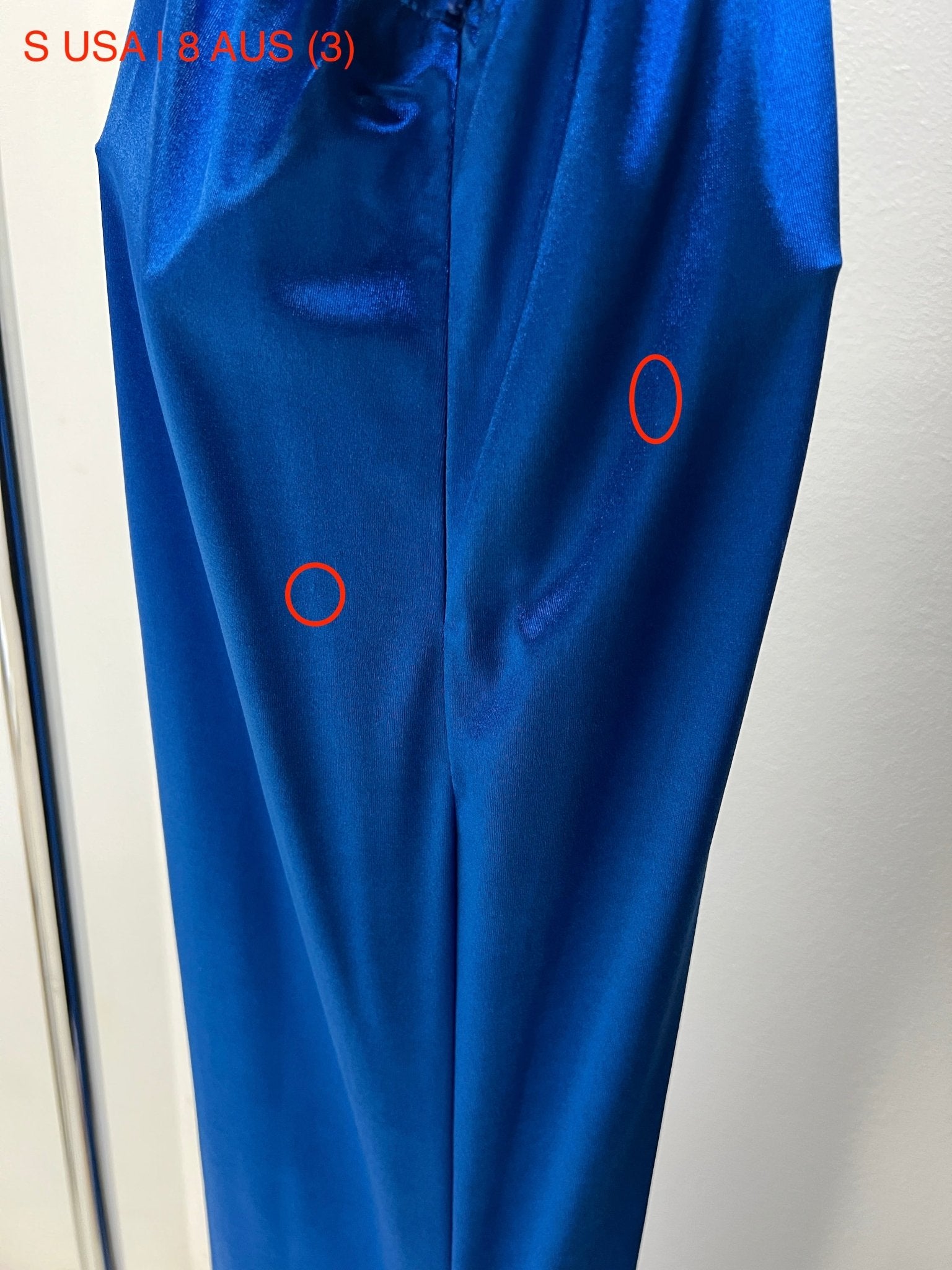 Honey Couture JUSTICE Blue Open Back Mermaid Evening Gown Dress (RED TAG FINAL SALE) in Australia | One Honey Boutique