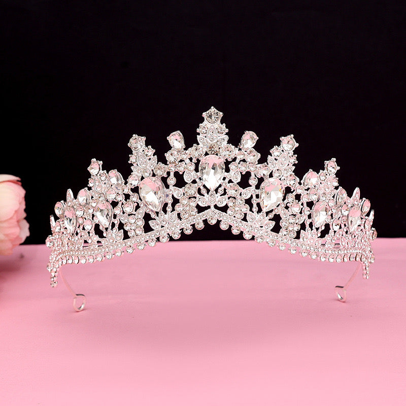 Petite Crystal Bridal Tiara Crown for Weddings & Formal Events
