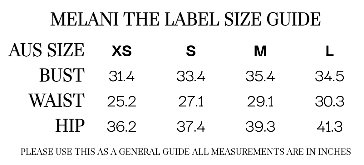 MÉLANI The Label BLAIR SET Chiffon Two-Piece Set