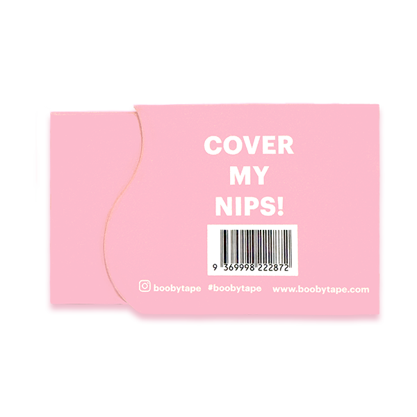 Booby Tape Reusable Hypoallergenic Breast Nipple Covers 5cm Diameter 5 Pairs