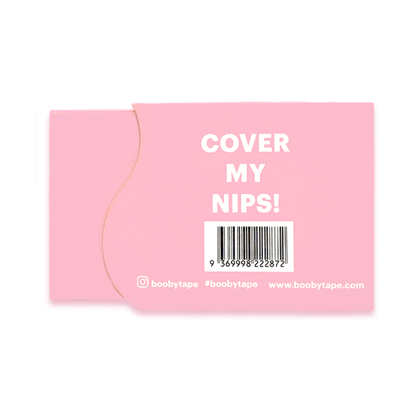 Booby Tape Reusable Hypoallergenic Nipple Covers 5cm Nude – 5 Pairs in Australia | One Honey Boutique