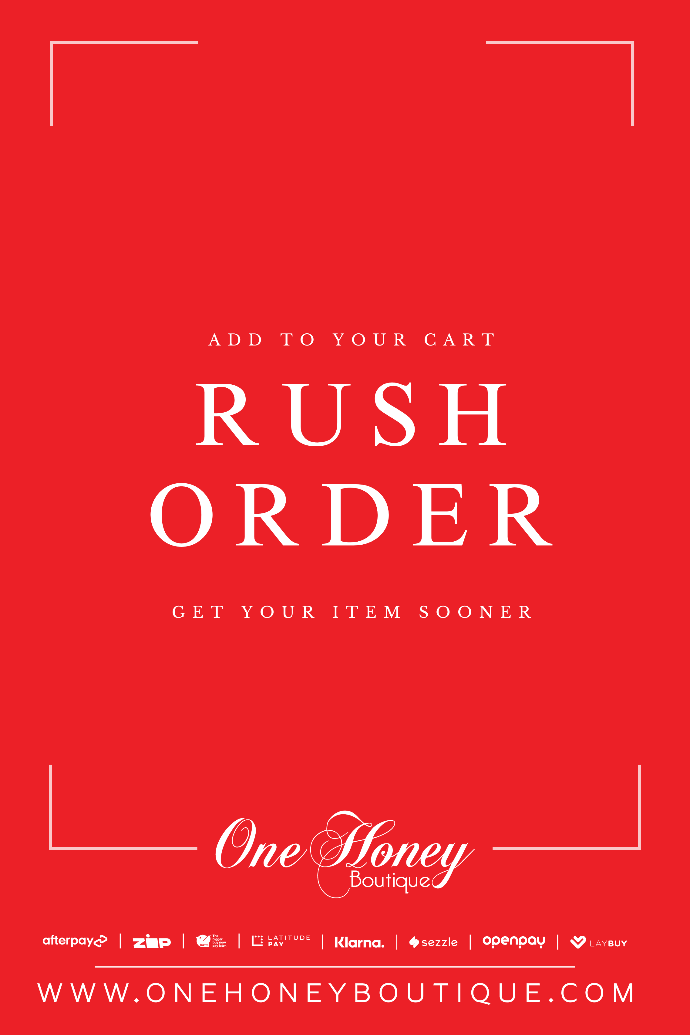 RUSH FEE | Formal or Evening Dress