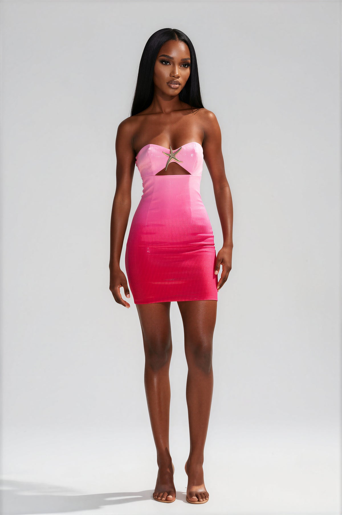 Runaway The Label STELLAR Sequin Mini Semi Party Dress in Australia | One Honey Boutique