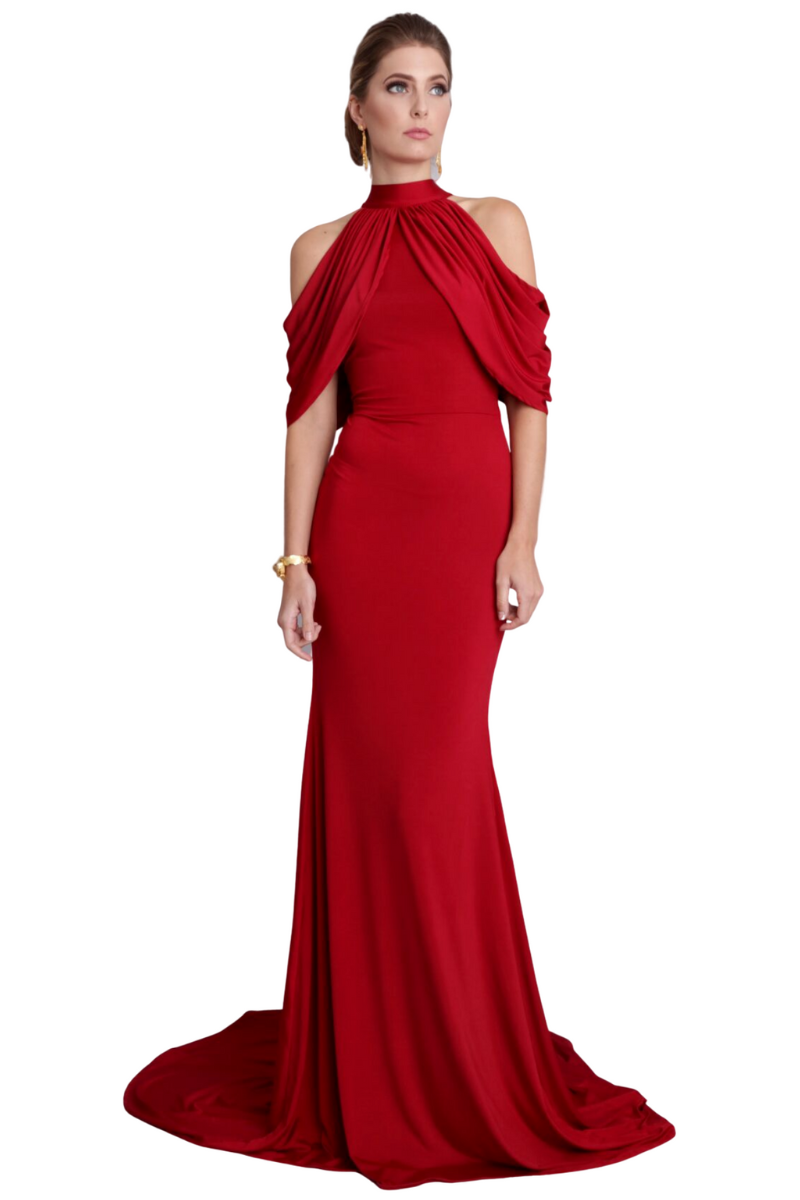 Pia Gladys Perey SADE Silk Jersey Mermaid Bridesmaid Dress