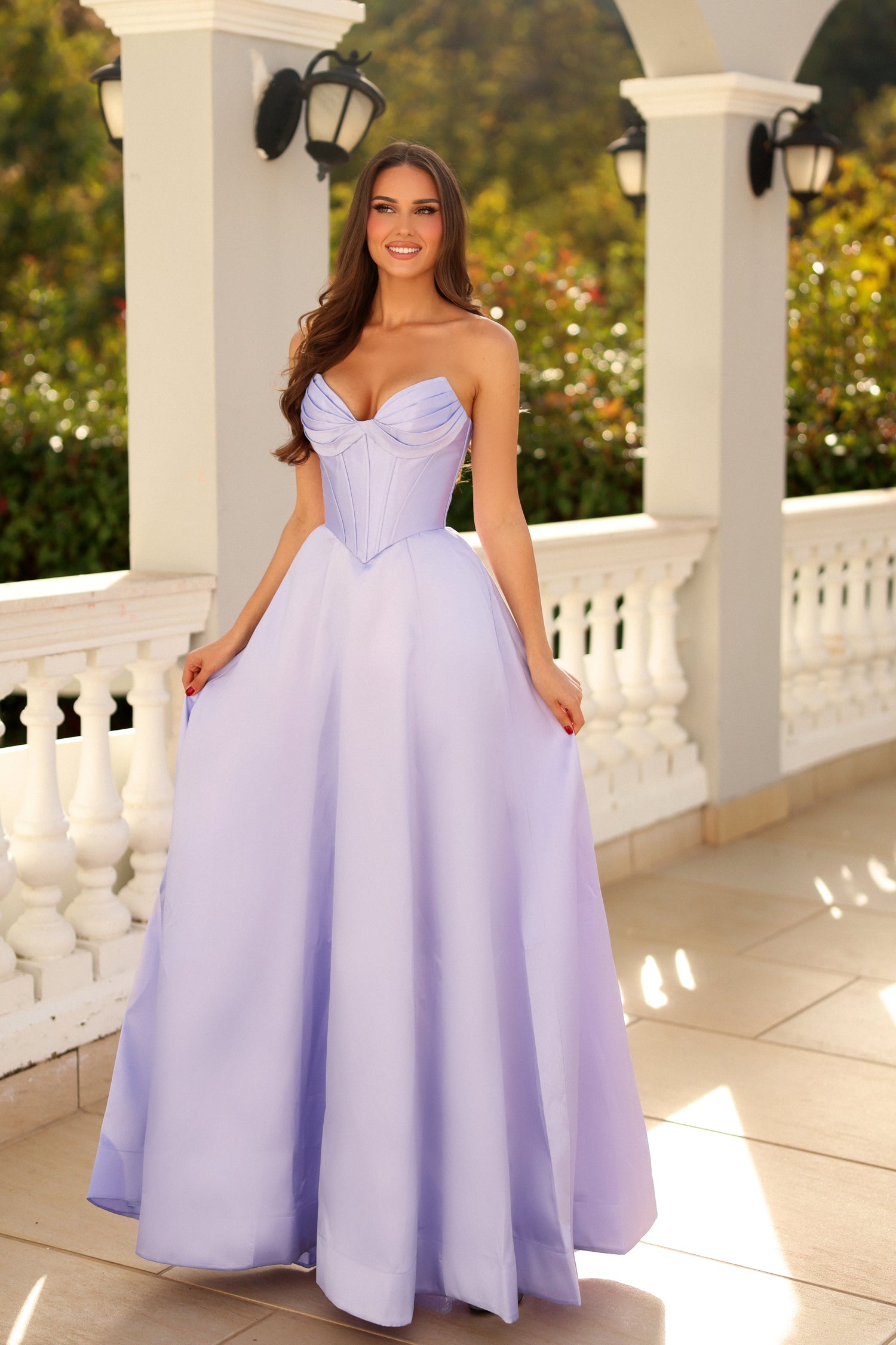 TINA HOLLY TE704P LIORA Mikado A-Line Formal Dress