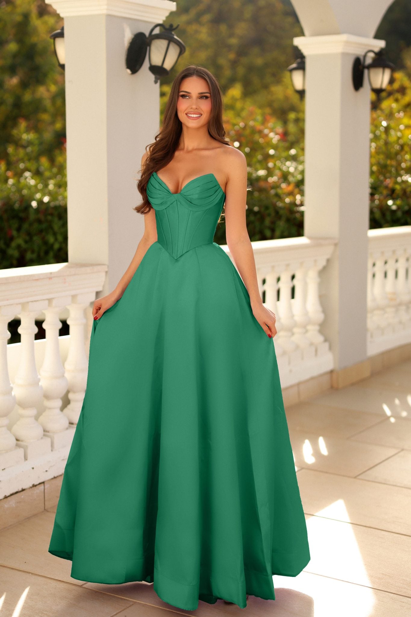 TINA HOLLY TE704P LIORA Mikado A-Line Formal Dress