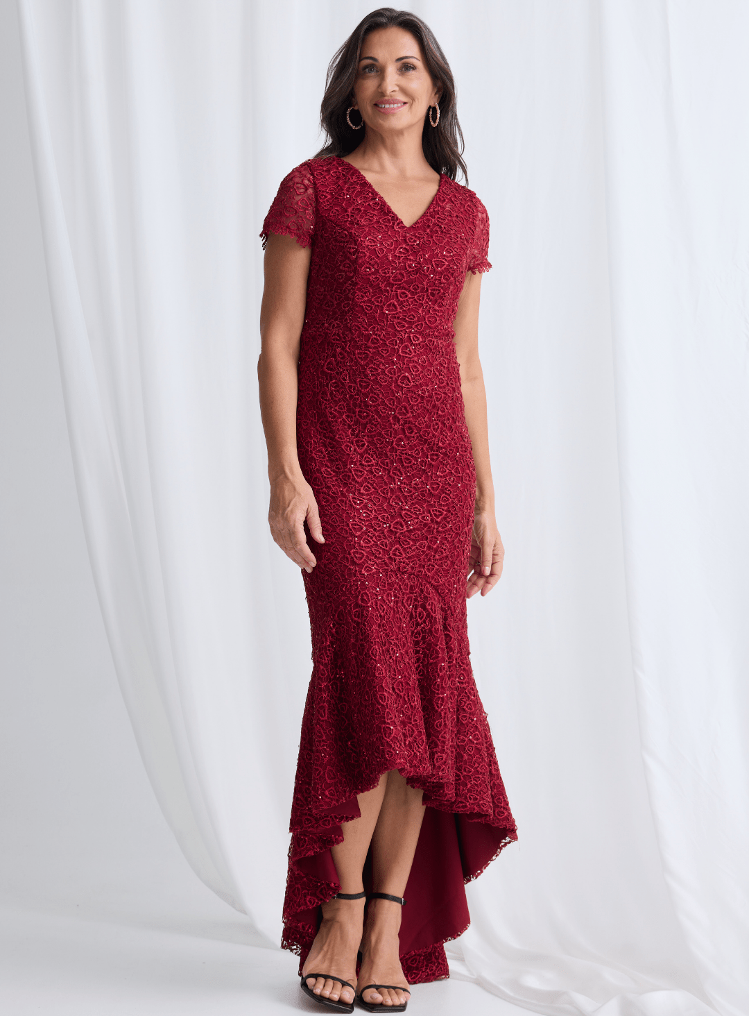 Trellis Lane STASIA Strapless Hi - Lo Cocktail Dress in Australia | One Honey Boutique