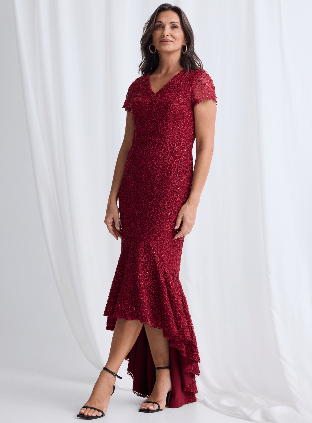 Trellis Lane STASIA Strapless Hi - Lo Cocktail Dress in Australia | One Honey Boutique