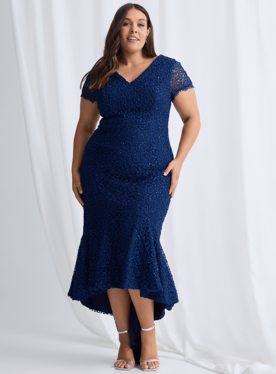 Trellis Lane STASIA Strapless Hi - Lo Cocktail Dress in Australia | One Honey Boutique