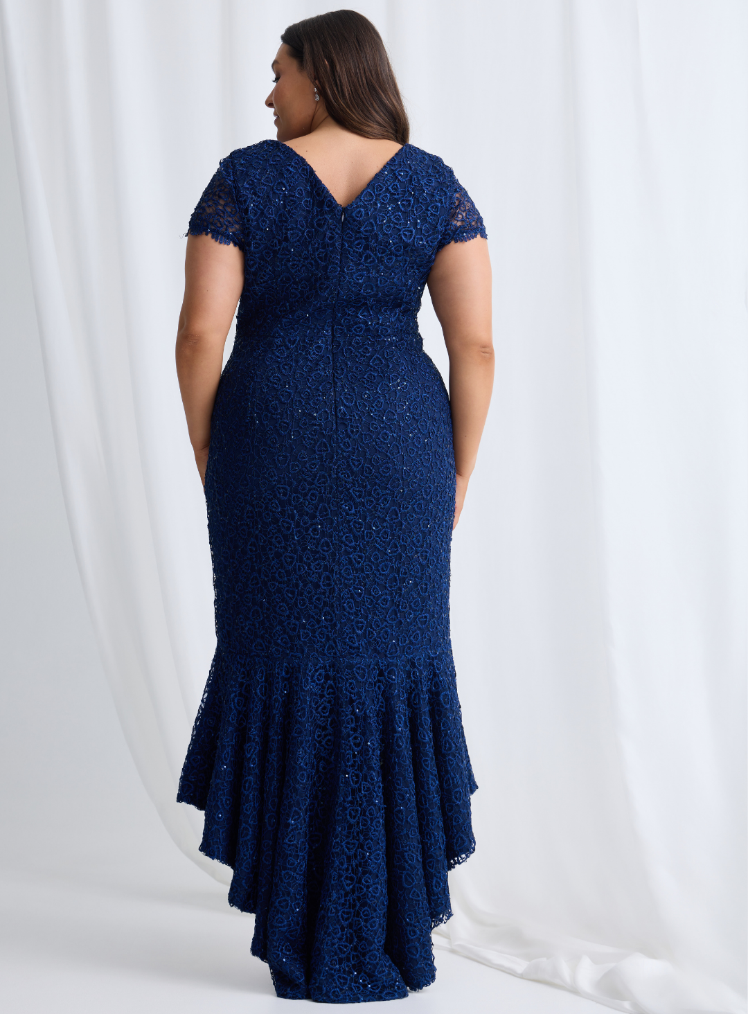 Trellis Lane STASIA Strapless Hi-Lo Cocktail Dress