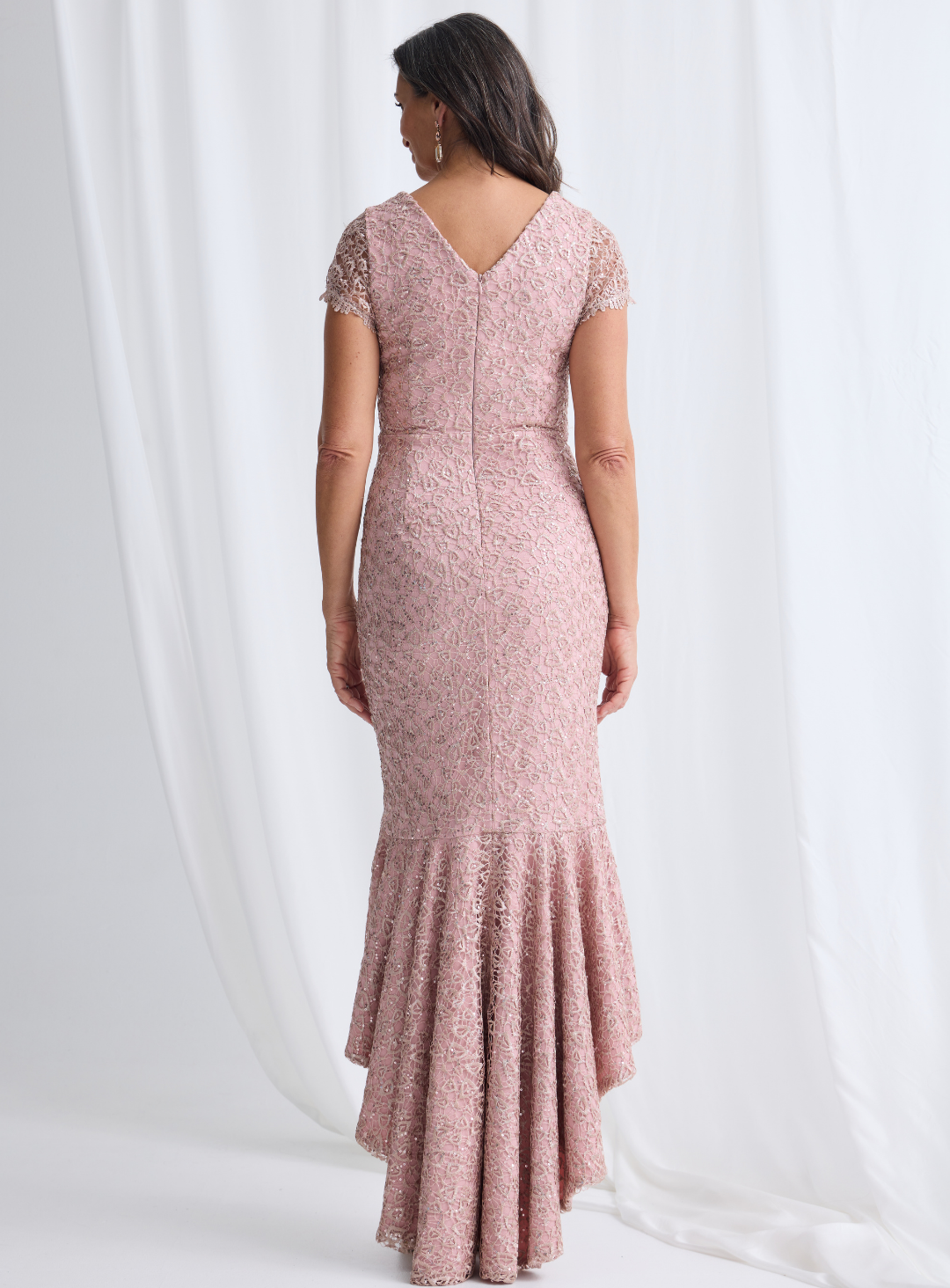 Trellis Lane STASIA Strapless Hi-Lo Cocktail Dress