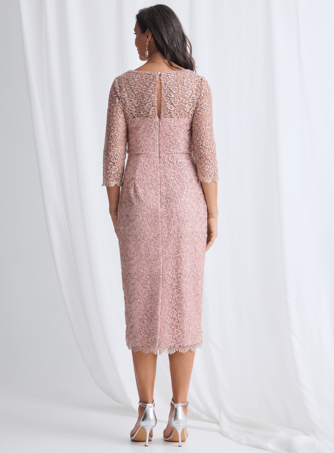 Trellis Lane LOTTA Strapless Pleated Midi Cocktail Dress in Australia | One Honey Boutique