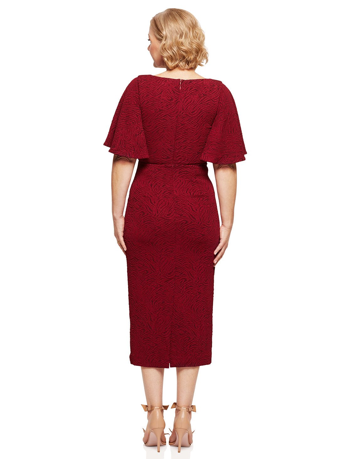 Trellis Lane CATHERINE Couture Hand - Beaded Sheath Evening Gown Formal Dress in Australia | One Honey Boutique