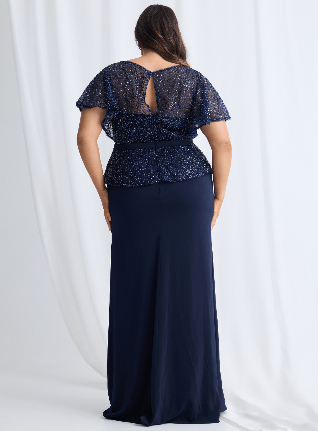 Trellis Lane FRANCESCA Beaded Embellished Midi Cocktail Dress in Australia | One Honey Boutique