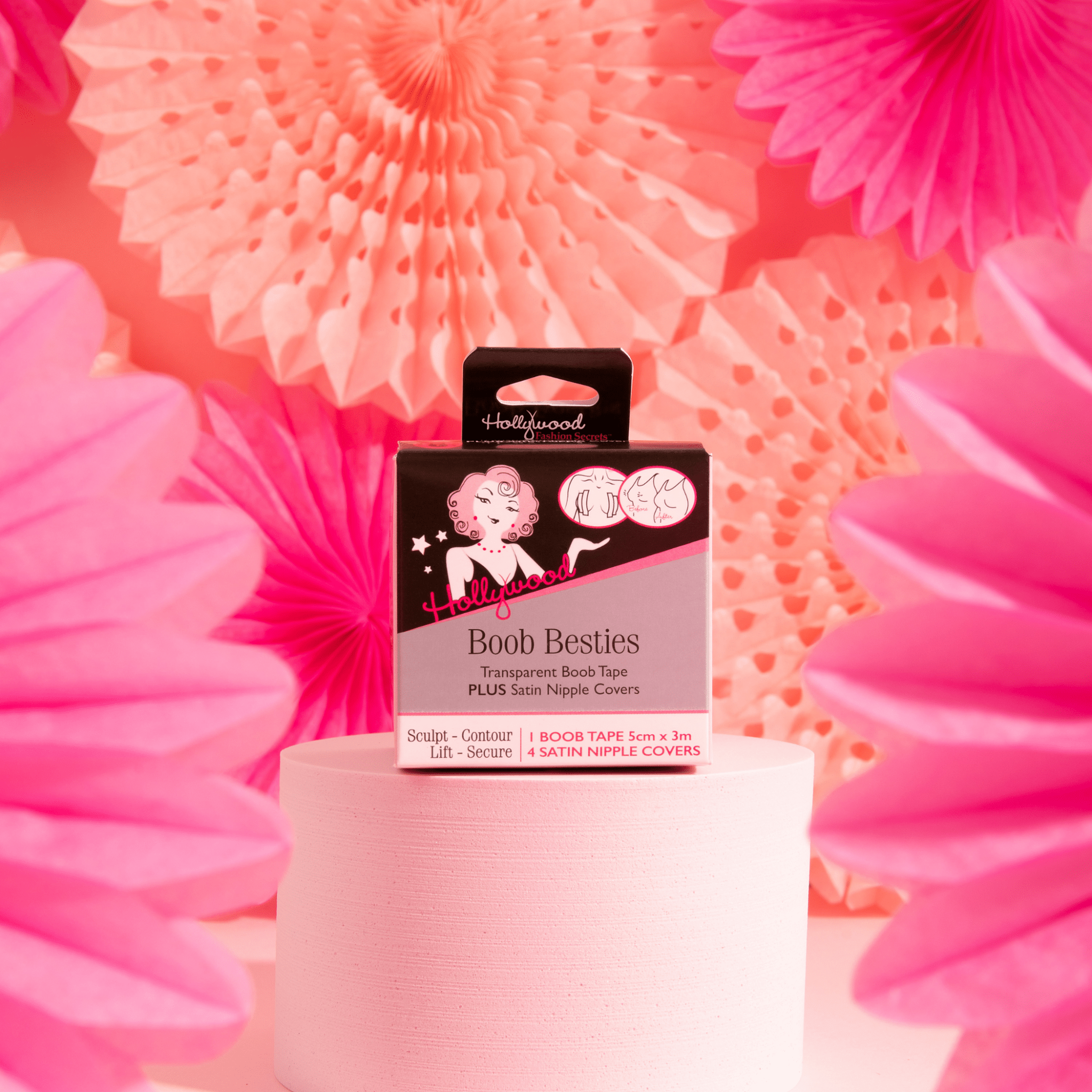 Hollywood Fashion Secrets Boob Besties – Adhesive Bra Inserts in Australia | One Honey Boutique