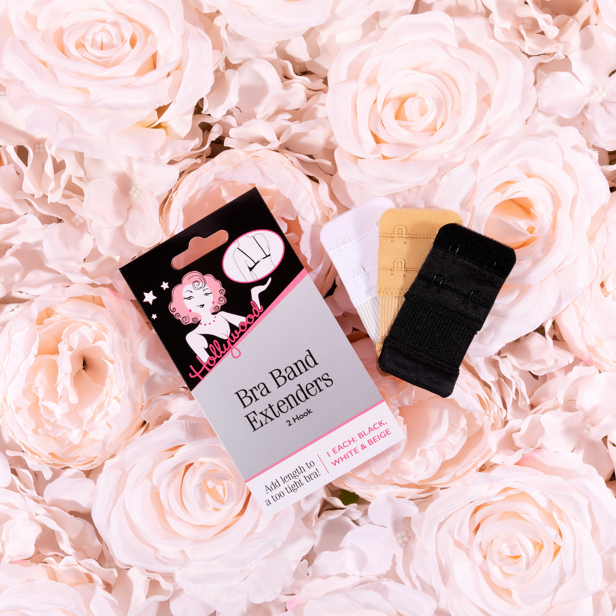 Hollywood Fashion Secrets Bra Band Extender – Pack of 3