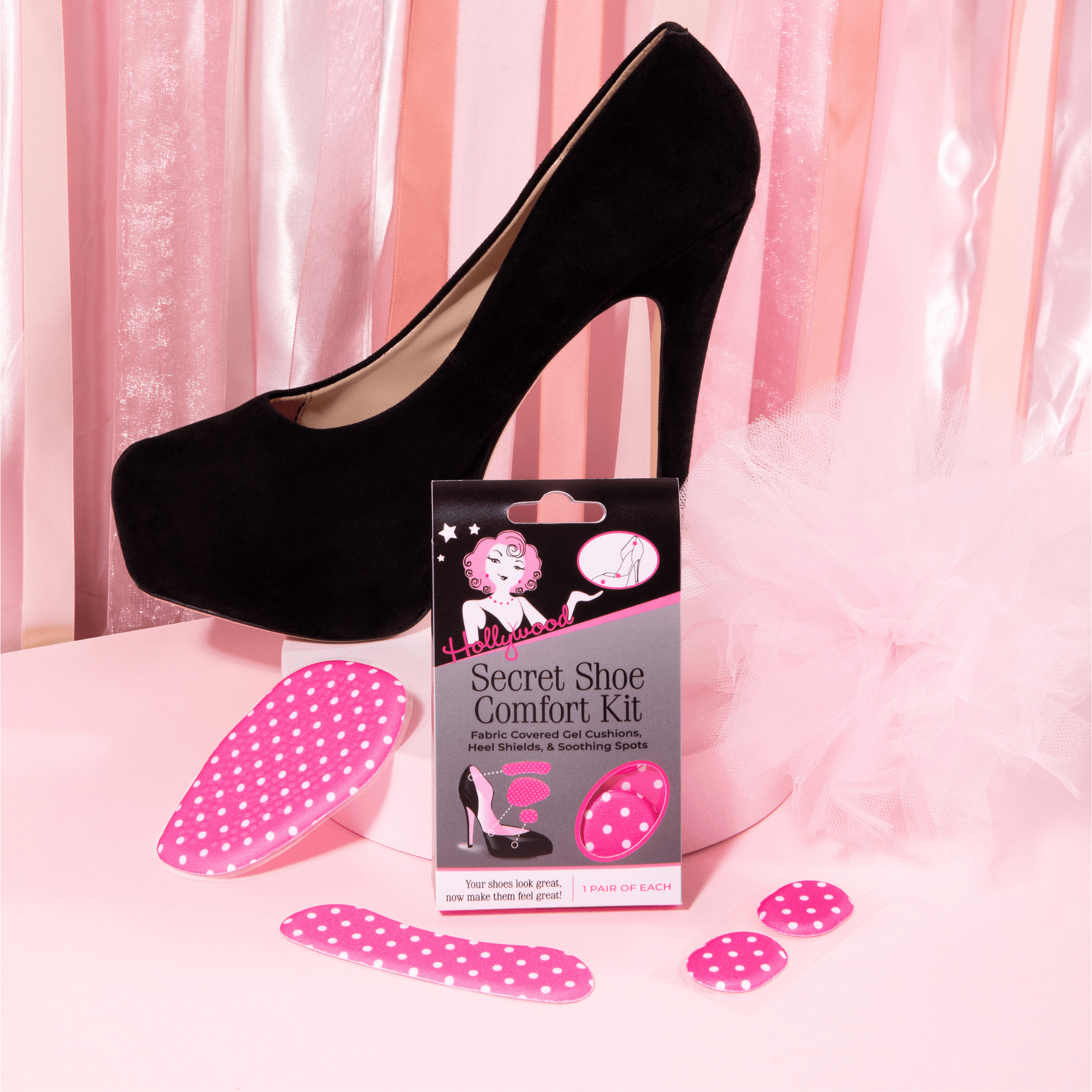 Hollywood Fashion Secrets Secret Shoe Comfort Kit – 3 - in - 1 High Heel Inserts in Australia | One Honey Boutique