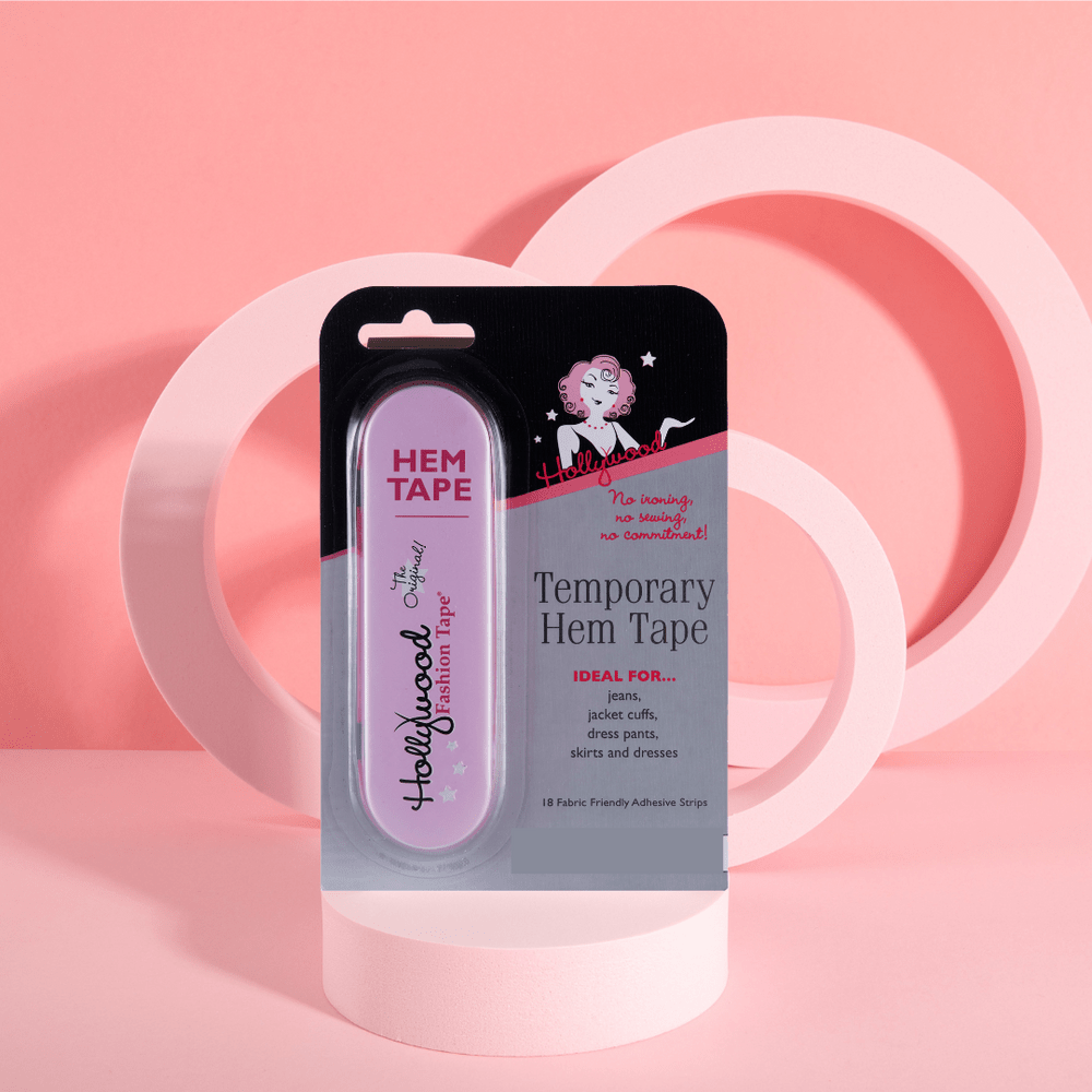 Hollywood Temporary Hem Tape | Instant No-Sew Fix Hollywood Temporary Hem Tape | Instant No-Sew Fix