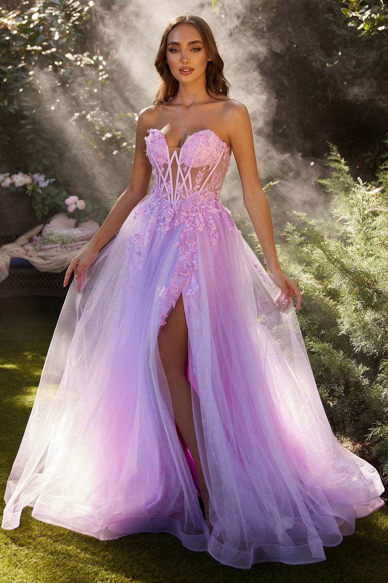 KATARINA Off the Shoulder A - Line Tulle Romantic Prom Dress in Australia | One Honey Boutique