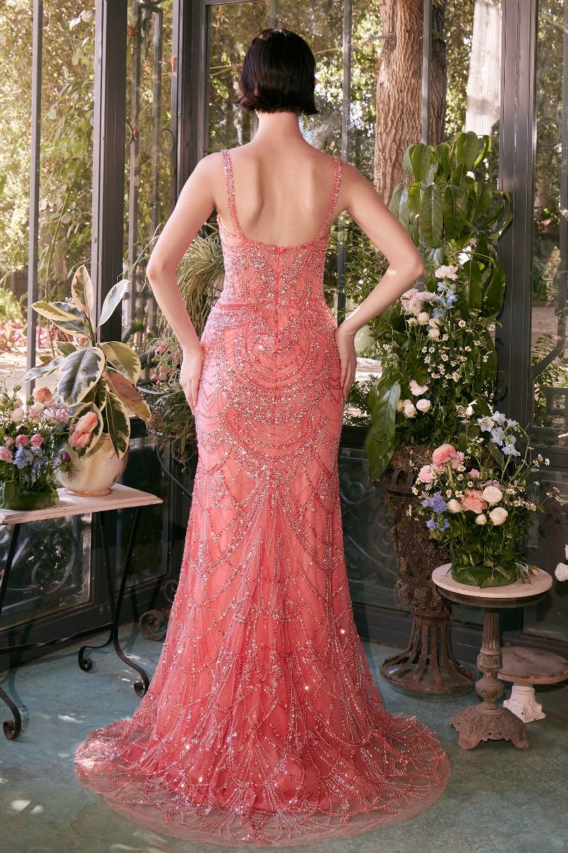 CELINA Couture beaded fitted mermaid prom dress with sweetheart neckline, delicate straps, and shimmering tulle. Brisbane to Gold Coast.