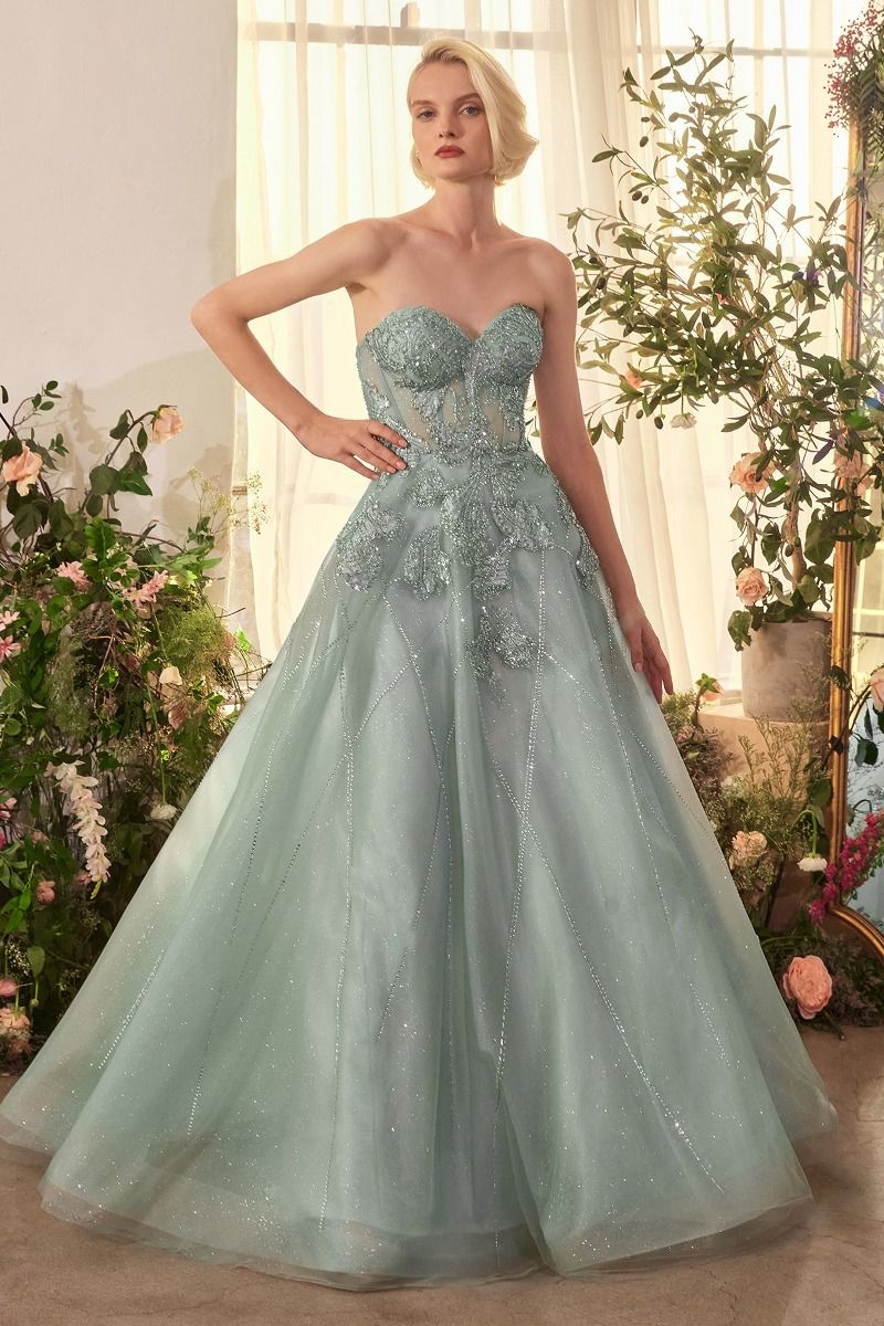 green emerald velvet dress ELIZA main image 1