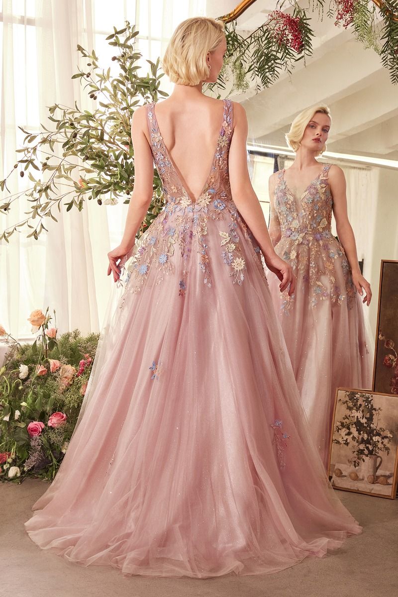 RUZENA Lace Applique Bodice A Line Prom & Formal Dress RUZENA Lace Applique Bodice A Line Prom & Formal Dress