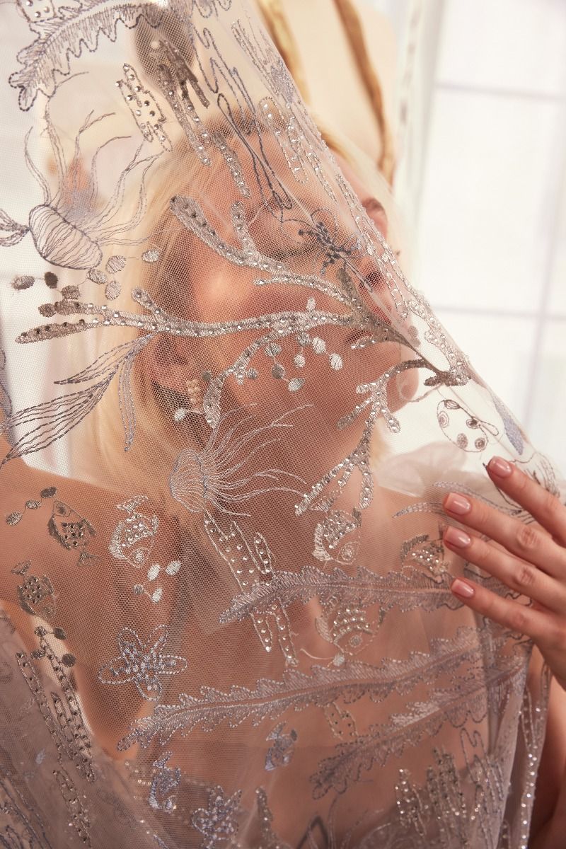 SALEM Couture Tulle Shimmer Prom & Formal Evening Dress in Australia | One Honey Boutique