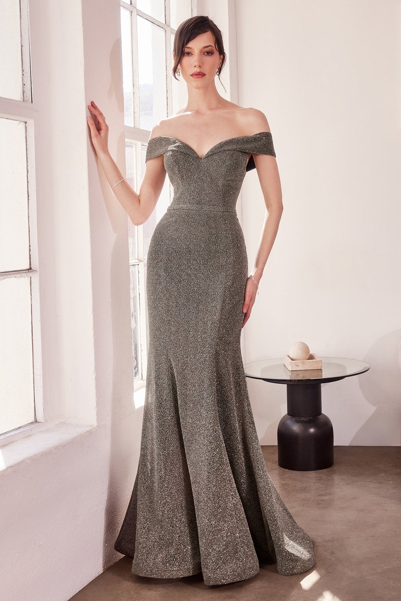 BETRA Off - The - Shoulder Mermaid Evening Gown in Australia | One Honey Boutique