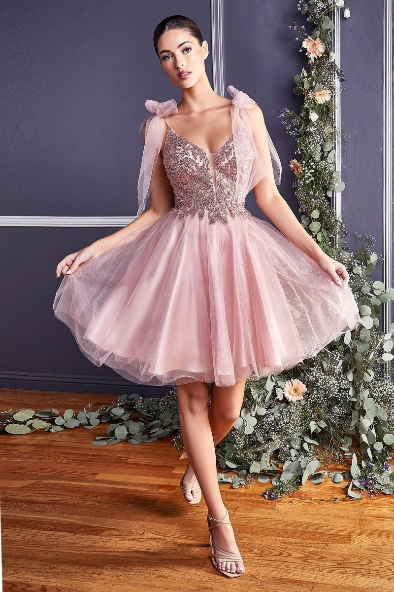 DALPHINE Sequin Lace Tulle Frilly Party Semi Formal Dress in Australia | One Honey Boutique