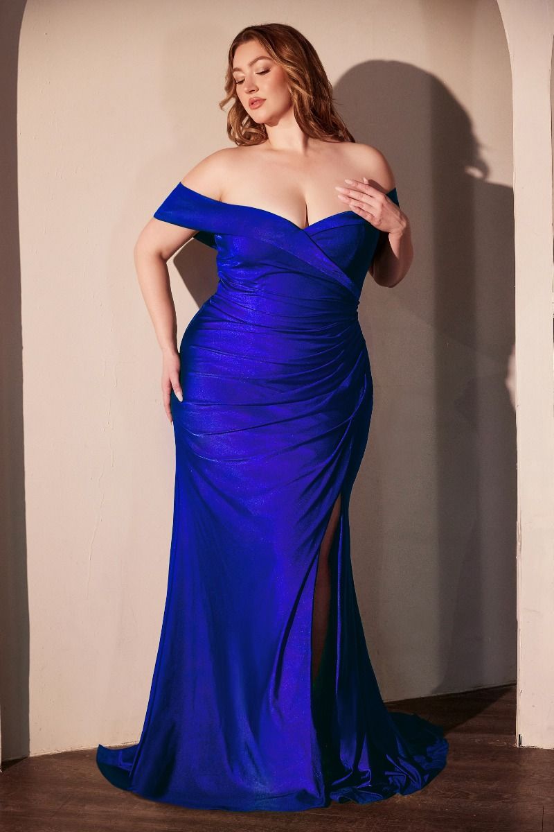KAILA Curve Off Shoulder Silky Bridesmaid Semi Formal Dress in Australia | One Honey Boutique