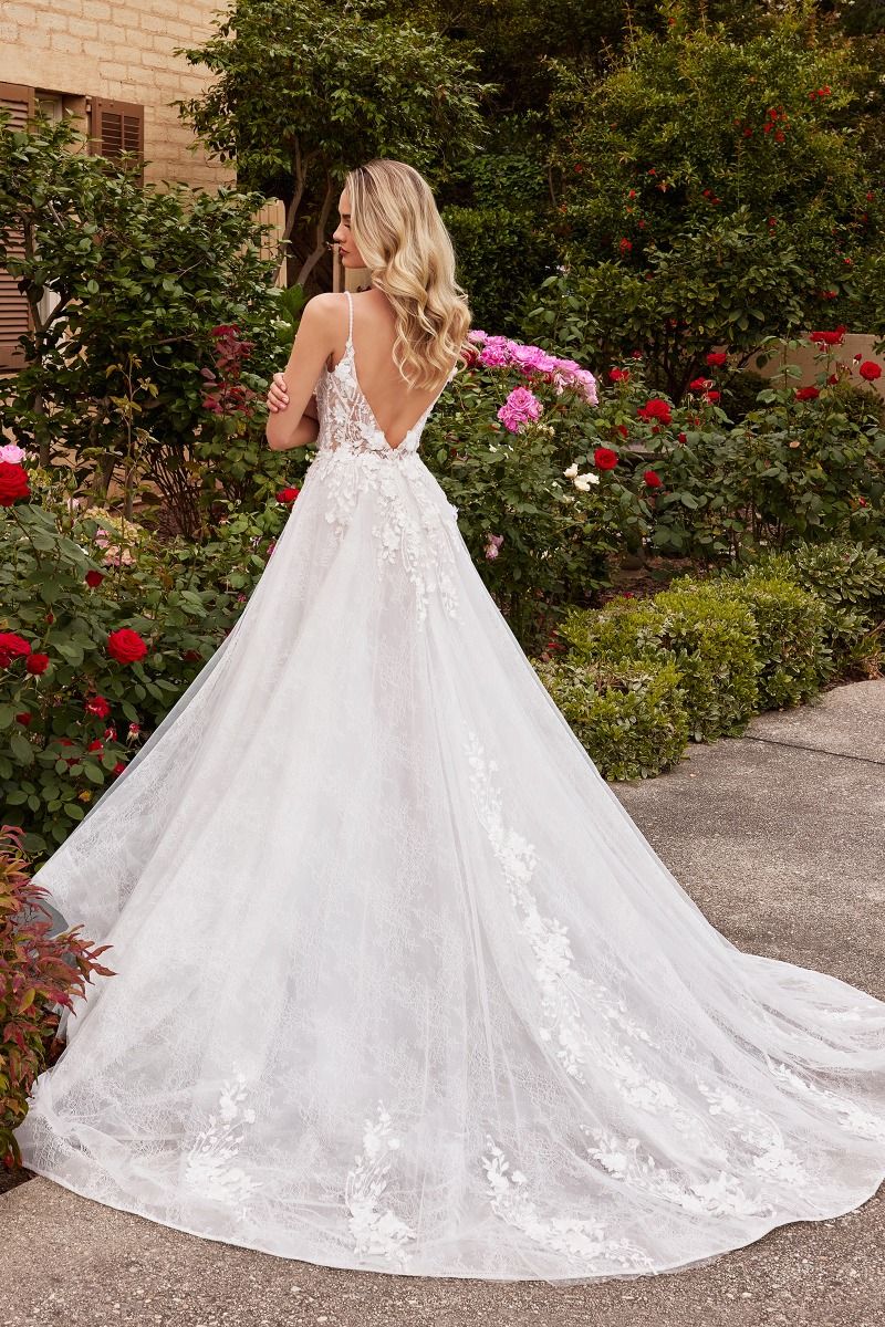 Divinity Bridal SERAPHINA Organza & Tulle A Line Wedding Dress in Australia | One Honey Boutique